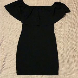 Black mino dress